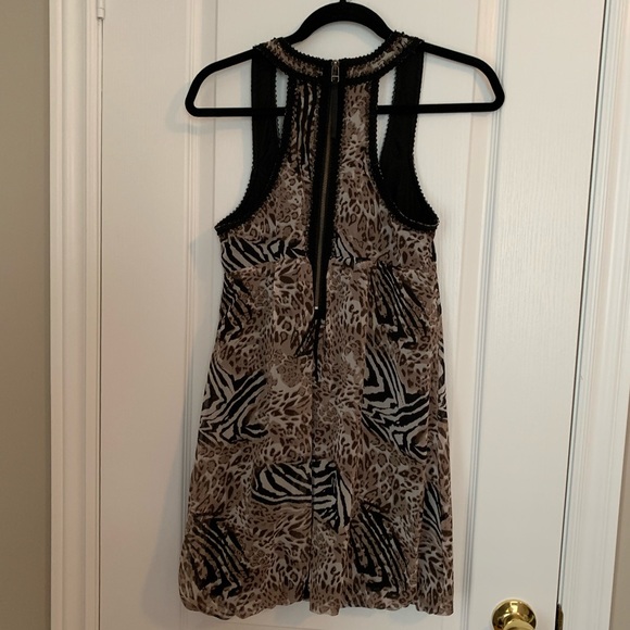 Guess animal print mini dress - Picture 3 of 4